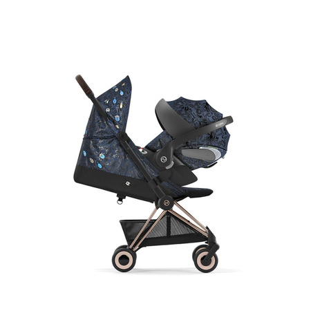Cybex Coya Wózek Spacerowy edycja Fashion Jewels of Nature + Cybex Coya Moskitiera Black