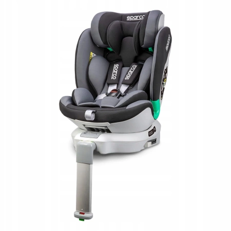 Sparco SK6000i Fotelik Samochodowy Obrotowy 360 i-size 9-25kg Szary