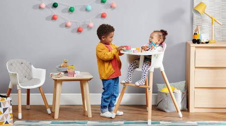 Kinderkraft Sienna Krzesełko Do Karmienia Grey