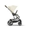 Cybex Balios S Lux 2.0 Wózek Spacerowy Seashell Beige + Cybex Śpiworek Snogga 2 Seashell Beige