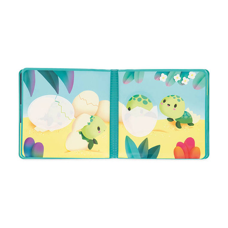 Janod Książeczka do kąpieli Magiczne życie żółwi 10 m+