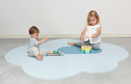 Quut Playmat Mata do Zabawy Duża Chmurka  Dusty Blue