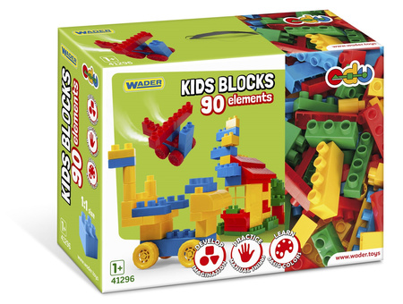 Wader Kids Blocks klocki 90 el.