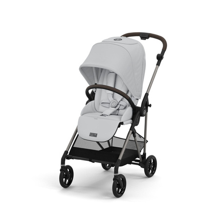 Cybex Melio Wózek Głeboko-Spacerowy Fog Grey + Cloud G I-Size