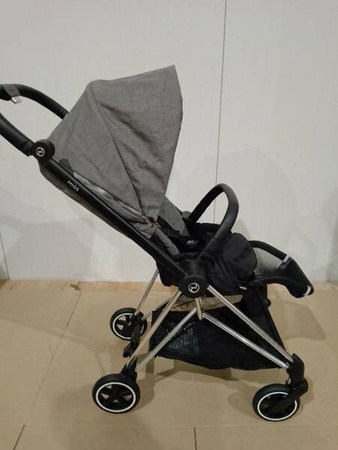 Cybex Mios Wózek Spacerowy 2.0 Tapicerka Siedziska Manhattan Grey Plus