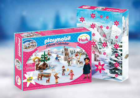 Playmobil Kalendarz Adwentowy "Zimowy Świat Heidi" 70260 