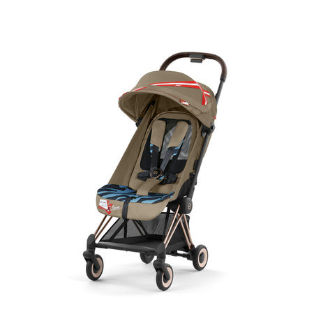 Cybex Coya Wózek Spacerowy One Love by Karolina Kurkova + Cybex Coya Moskitiera Black