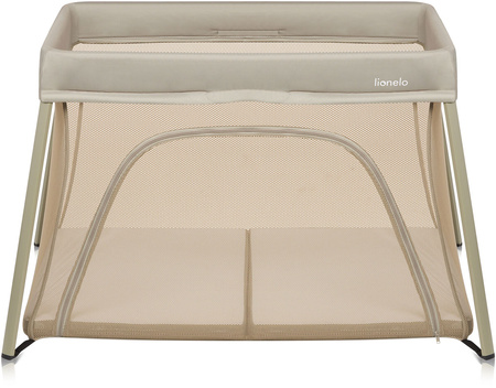 Lionelo Alice - łóżeczko niemowlęce 3w1 | Beige Olive