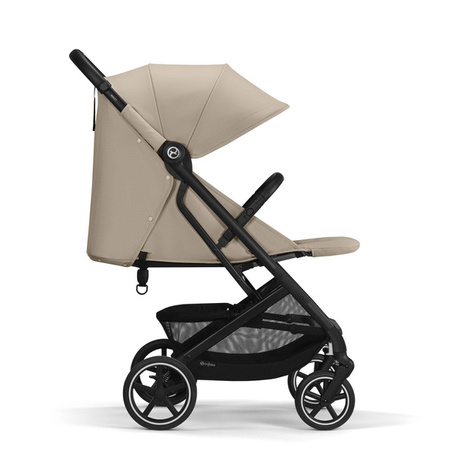 [OUTLET] Cybex Beezy Wózek Spacerowy Rama Czarna Almond Beige 2024