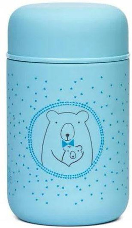 Termos na pokarm 350ml  niebieski  Suavinex Meaningful Life Bear Niebieski