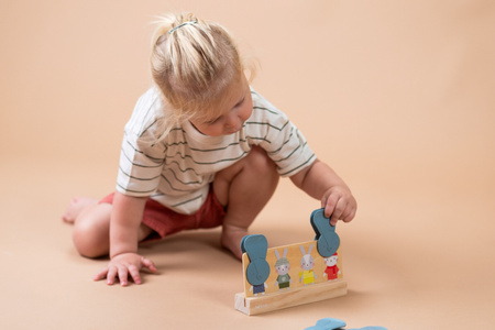 Taf Toys Moje Pierwsze Bingo Królik Edukacyjna Gra dla Dzieci 24M+