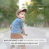 Toyz Faro Rowerek 3 Kołowy Grey