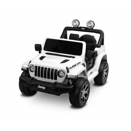 Toyz Jeep Rubicon Pojazd na Akumulator White