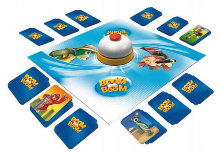 Trefl Gra Boom Boom Rodzina Treflików