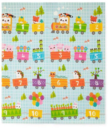 Petite&Mars Joy Max Mata do Zabawy 180x150cm Train