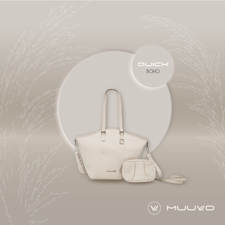 [OUTLET] Muuvo Quick Boho Wózek Głęboko-Spacerowy Beige