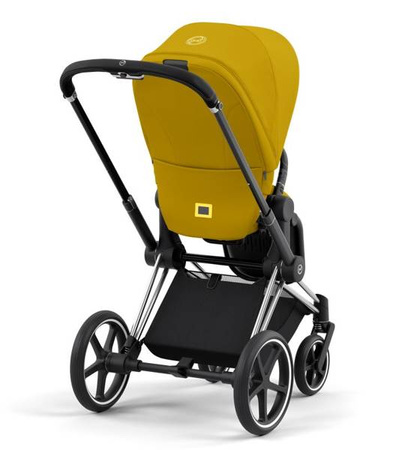 [OUTLET] Cybex Priam 4.0 Mustard Yellow - stelaż Chrome Black