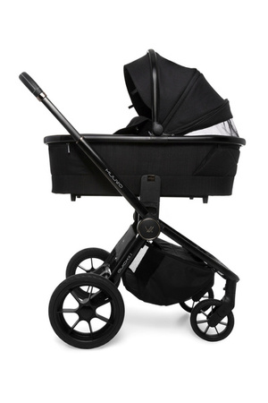 Muuvo Quick SE 2 Wózek Głęboko-Spacerowy Paradise Gold + Cybex Aton B2 i-Size Fotelik Samochodowy 0-13kg + Baza One Volcano Black