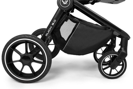 Muuvo Quick 3.0 Wózek Głęboko-Spacerowy Pure Pink + Cybex Aton B2 i-Size Fotelik Samochodowy