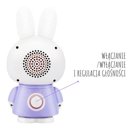Alilo Honey Bunny Króliczek G6 Fioletowy