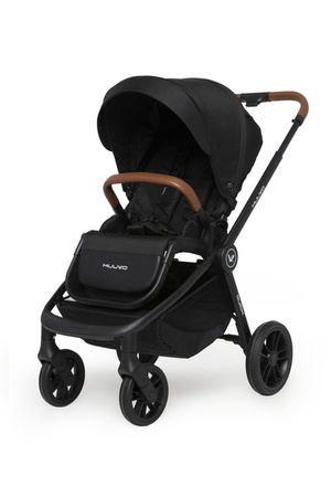 Muuvo Quick 2023 Wózek Głęboko-Spacerowy Onyx Black