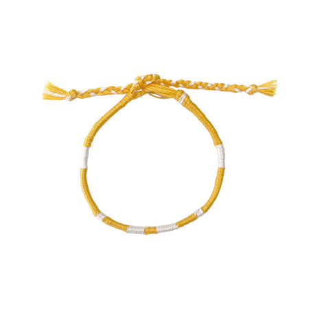 Janod Zestaw kreatywny do tworzenia biżuterii Tęczowe bransoletki 30 szt. 8+