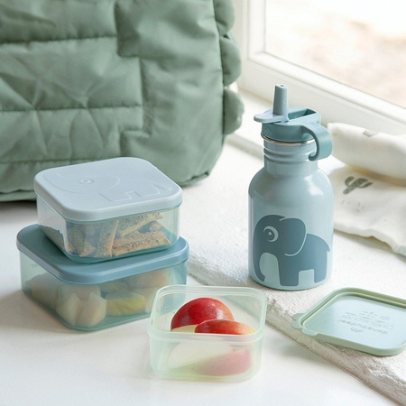 Done by Deer Zestaw Pojemników Deer Friends Blue 3szt