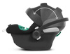 Cybex Aton B2 i-Size Fotelik Samochodowy 0-13kg + Baza One Volcano Black + Tapicerka Letnia White