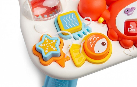 Toyz Caretero Pchacz Stolik Edukacyjny 2w1 Spark Turquoise