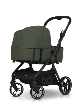 EasyGo Zoya Wózek Głęboko-Spacerowy 2w1 Z Torbą  Jungle Green