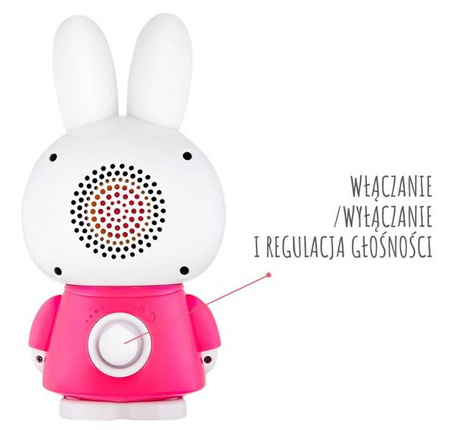 Alilo Honey Bunny Króliczek G6 Różowy