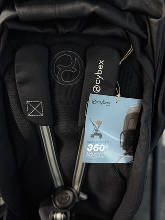 [OUTLET] Cybex Eezy S Twist Plus 2 Wózek Spacerowy Rama Czarna Magic Black