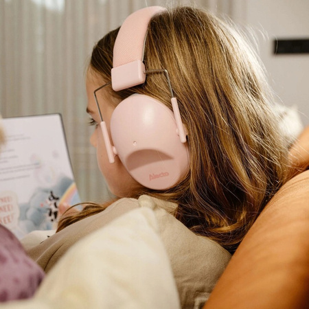 ALECTO NAUSZNIKI DLA DZIECI BV-73 RÓŻOWE 5+