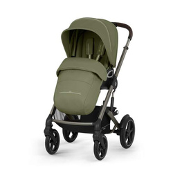 Cybex Talos S Lux Wózek Spacerowy Rama Taupe Moss Green