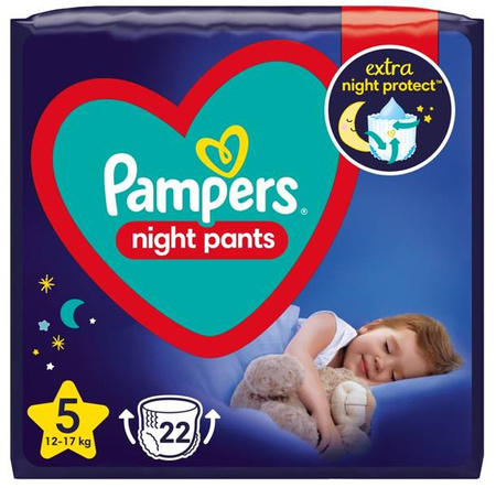 Pampers Pants Night Pieluchy r.5 22szt.