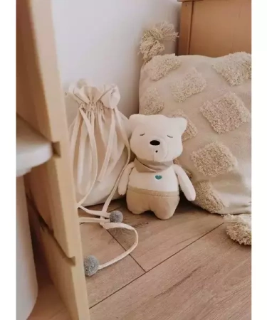 Szumisie Szumiący Miś z Czujnikiem Snu Franek Beżowy