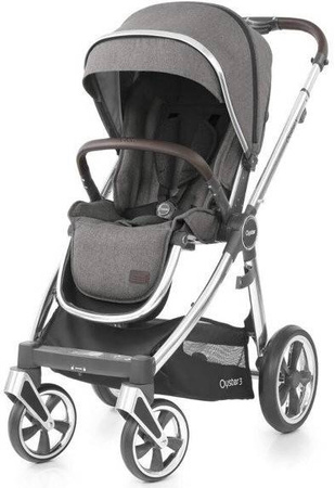 Oyster 3 Wózek Spacerowy  Mercury - srebrny stelaż