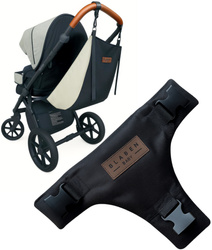 Blaben Baby Hamak do wózka dziecięcego z pasami Bezpieczeństwa Beige
