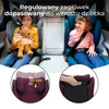 Kinderkraft Junior Fix 2 I-Size Fotelik Samochodowy 15-36kg 100-150cm Cherry Pearl