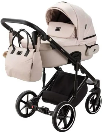 [OUTLET] Adamex Lumi Air Wózek Głeboko-Spacerowy PS-33 LUMI TK-20 ST. CZ. PL. CZ. (materiał tkanina)