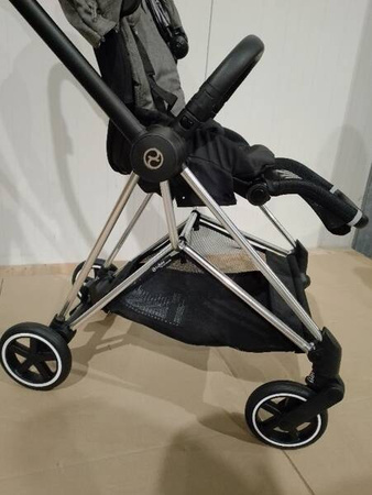 Cybex Mios Wózek Spacerowy 2.0 Tapicerka Siedziska Manhattan Grey Plus