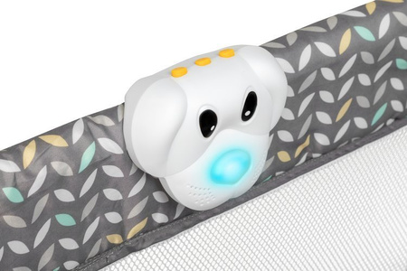 Lionelo Sven Plus Łóżeczko Turystyczne Grey Scandi