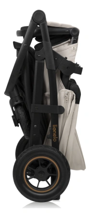 Lionelo Amber Plus Wózek Głęboko-Spacerowy 3w1 Beige Sand 