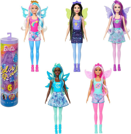 Barbie Color Reveal HJX61 Galaktyczna Tęcza