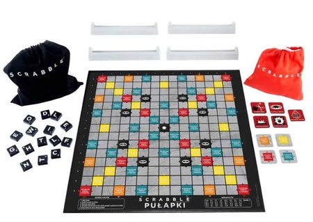 Mattel Gra Scrable Pułapki