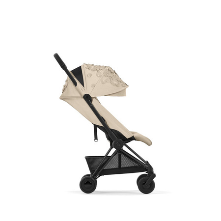 Cybex Coya Wózek Spacerowy + Folia Przeciwdzeszczowa Simply Flowers Nude Beige 2023