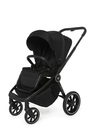 Muuvo Quick 4.0 Wózek Głęboko-Spacerowy Classic Black + Cybex Aton B2 i-Size Fotelik Samochodowy 0-13kg + Baza One Volcano Black