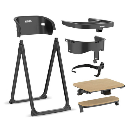 Neno Sapori Wielofunkcyjne krzesełko do karmienia 4w1 Black