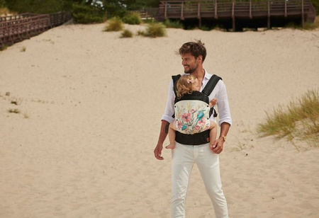 Kinderkraft Huggy Freedom Nosidełko Sandshell || Bird Freedom