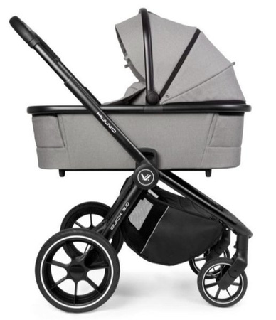 Muuvo Quick 3.0 Gondola XL Black Chrome Do Wózka Steel Grey